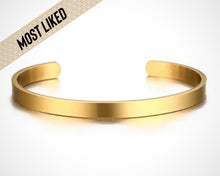 Load image into Gallery viewer, Simple Cuff Bangle